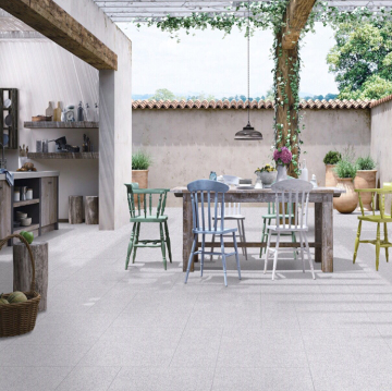 Ebro Ceramic 2cm Outdoor Tiles for Driveway and House Front Wall Designs