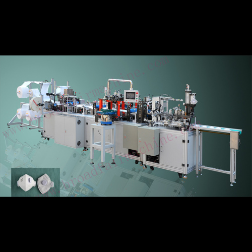 N95 Protective Fold Flat 3d Mask Machine