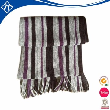 Men striped scarf crochet pattern knitting scarf