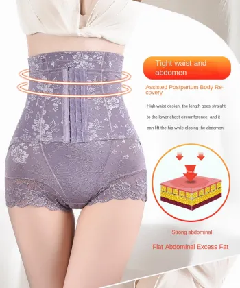 Belly Control Panties for Postpartum Slimming Shaping - High Waist Tummy Control Shapewear