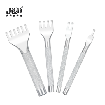 Professional Stainless Steel DIY Leather Puncher for Handmade Leather Goods