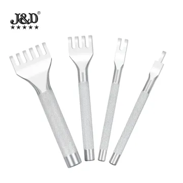 Professional Stainless Steel DIY Leather Puncher for Handmade Leather Goods