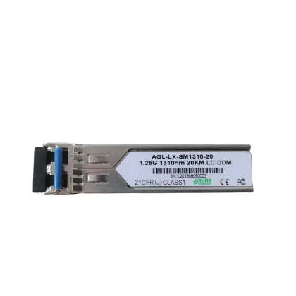 SFP 1.25G 1310nm 20km LC DDM Duplex Fiber Optic Transceiver