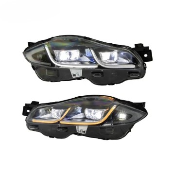 2010-2019 Jaguar XJL X351 LED 헤드 라이트 업그레이드 키트 - 재생 및 플러그 설치