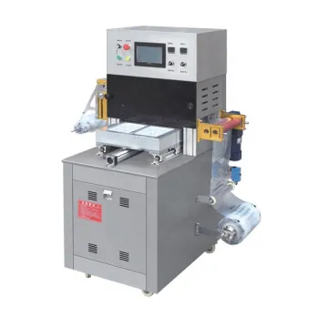 Semi Automatic Modified Atmosphere Map Tray Sealer Vacuum Machine for Vegetables and Meat Packaging