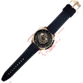 Big watch dial Masculine Watch with Octagonal hands