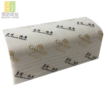 Single fold hand towel paper