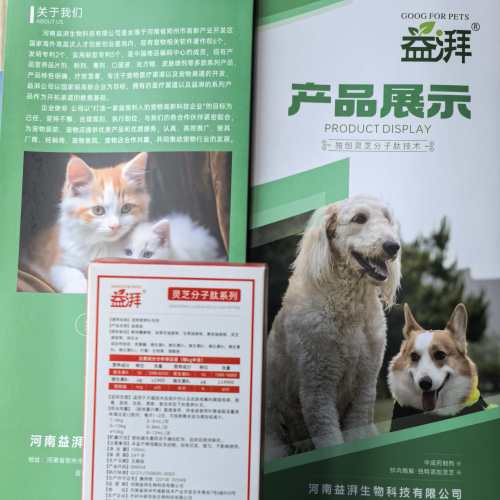 Suplemento desintoxicante para animais de estimação para úlceras de pele e micose