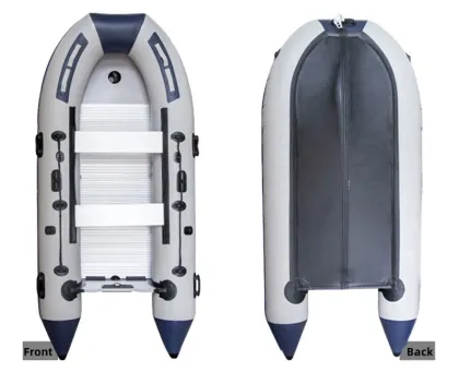CE Approved 4.2M 13.8ft PVC Aluminum Floor Inflatable Fishing/Assault Boat for Sale