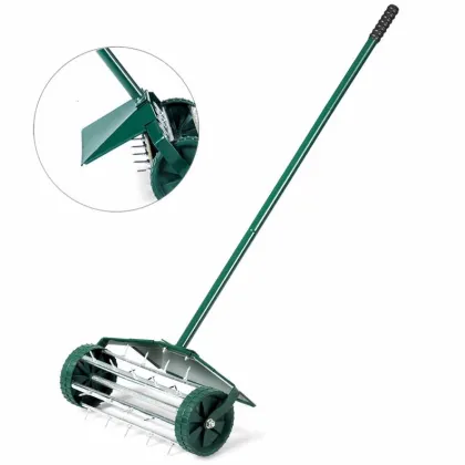 Hand Lawn Aerator with Fender - Grass Lawn Aerator