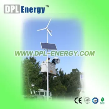 LED 80w hybrid solar wind power generator