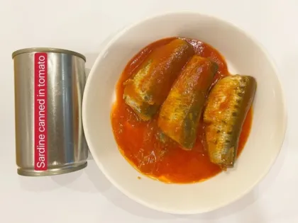 Private Label Canned Sardine In Tomato Sauce 425g
