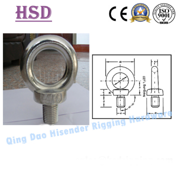 E. Galvanized DIN580 Eye Bolt of Rigging Hardware
