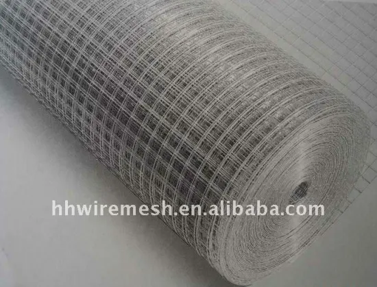 Electro galvanized welded wire mesh roll