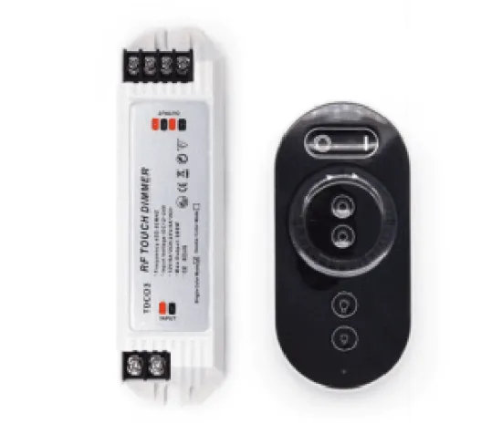 High Power 12V/24V RGBWW LED Controller with 6A Channel RF Remote Touch Color Wheel 433MHz