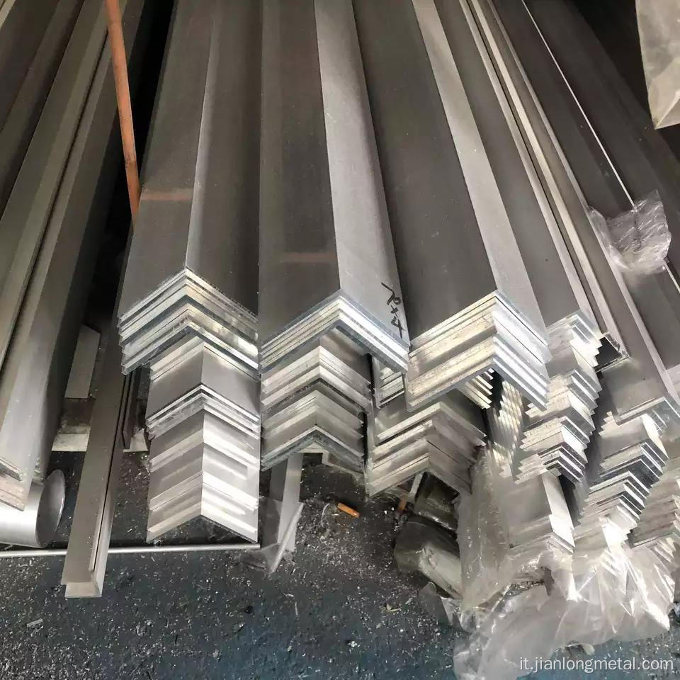 Barra in acciaio ad angolo galvanizzato S335JR