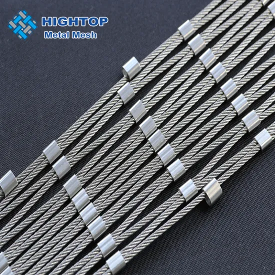 Stainless Steel Rope Mesh Netting for Architectural Applications: Materials (SS 304, 316, 316L) and Staircase Use