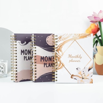 Factory Wholesale High Quality A5 Spiral Schedule Planners