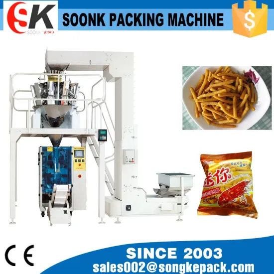 ten head weigher 1kg cookies packing machine