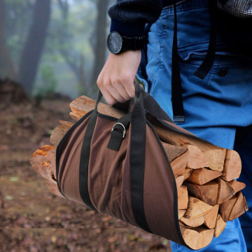 Bolsas de paquetes de almacenamiento de leña