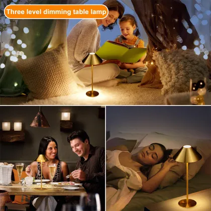Elegant Electroplated Desk Light Modern Decor Desk Lamp