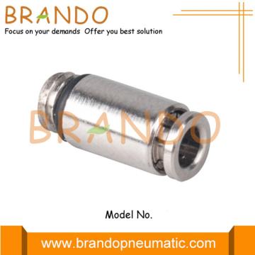 Male Thread Straight Through Miniature Pneumatic Fittings