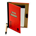 Calculadora de notebook de tela de toque de capa Pu com caneta