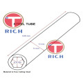 Seamless Inside Hexagon Shaped Steel Tube