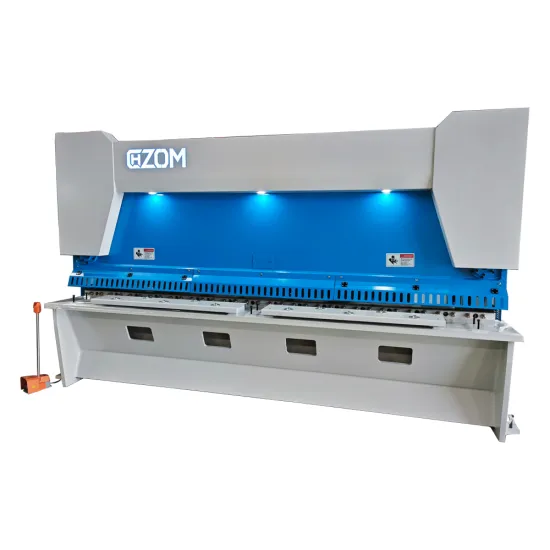 CHZOM Brand QC11K Series CNC Guillotine Shearing Machine with ELGO P40T