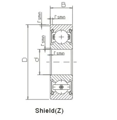 Deep Groove Ball Bearings-SS6014