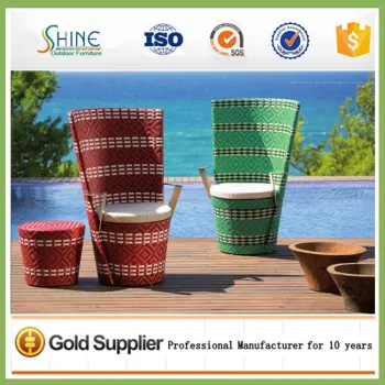SFM3-20150525-10 Rattan Furniture Outdoor Garden Set High Back Chair