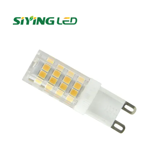 Dimmable LED Lamp: 3.5W G9 Plastic LED Bulb - 350lm Brightness