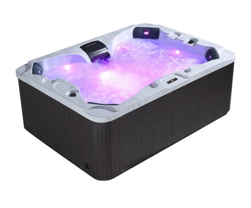 Posizionamento del filtro del crepuscolo spa Master Spa Messaggio idroelettrico Intex Swimming Outdoor con copertura