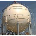 Thick plate hemispherical dishend for big storage tank