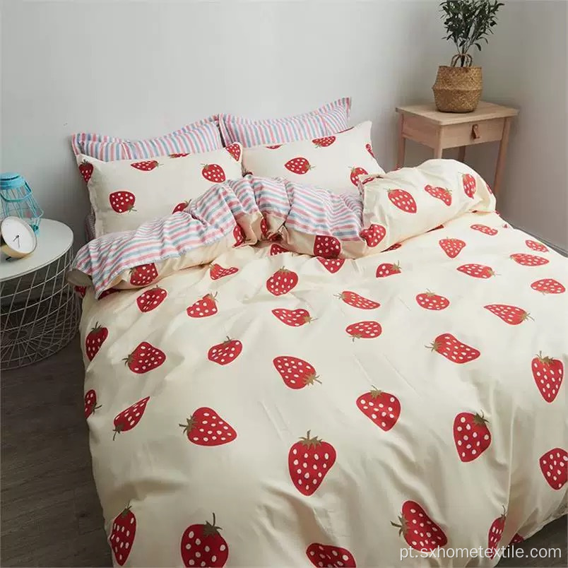 Roupa de cama com padrões