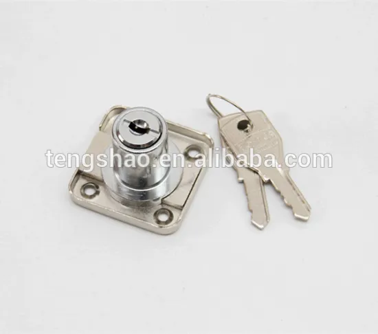 common key zinc cylinder metal base cash drawer locks