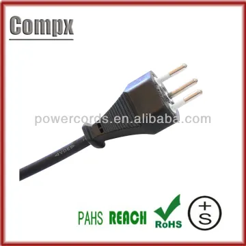 10/16A 250V Power Cord Swiss Plug