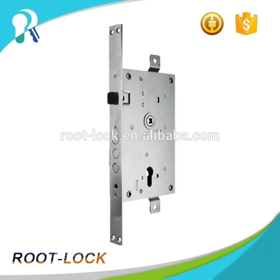 3 steel round bolt door lock cylinder type door lock 352RL in Euro market
