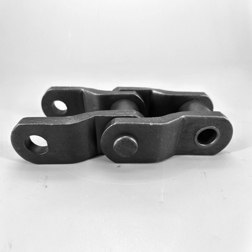 Bending plate chain for heavy load transmission