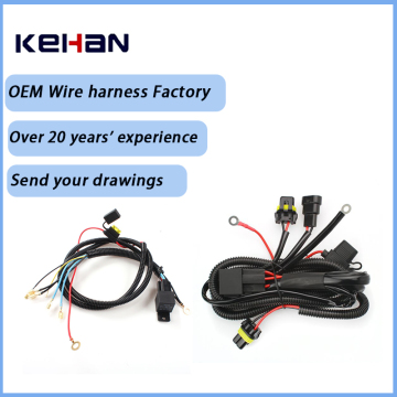 Custom 20 Pin Coaxial Wiring Harness for ISX EGR Engines and Home Appliance Applications
