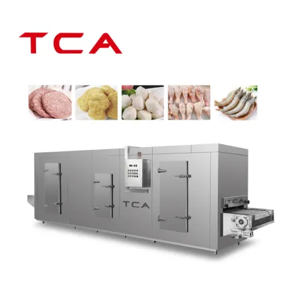 TCA IQF Quick Freezer/Tunnel Quick Freezing Machine for Frozen Food Equipment