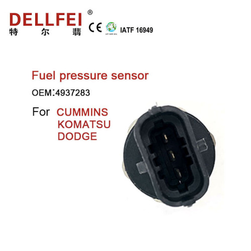 Sensor de presión del riel de combustible diesel 4937283 para 4VBE34RW3