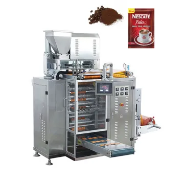 Multi-Lane 4-Side Sealed Powder Sachet Form Fill Seal Machine