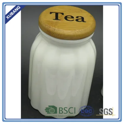 Milk bottle shape mini jar small ceramic jar mason jar with lid