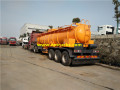 20000L Tri-axle Sulfuric Acid Road Tanker مقطورات