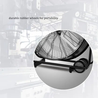 High Velocity Industrial Drum Fan for Warehouses and Garages