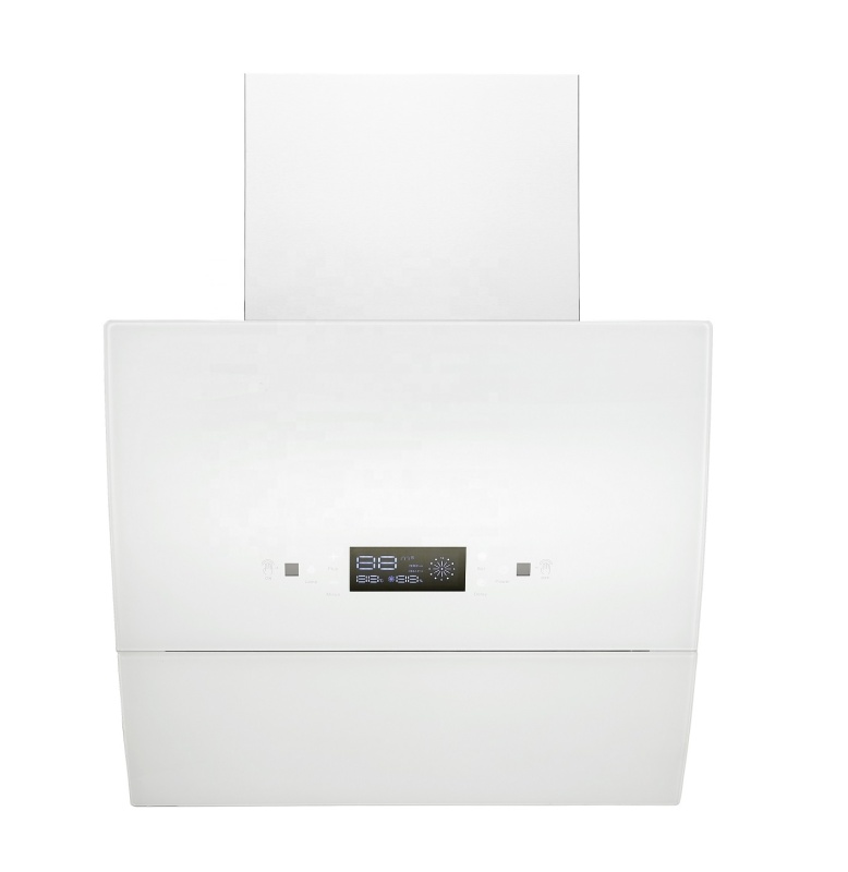 900MM Tempered Glass Automatic Open 9 Speed Big Suction Dc Motor Slide-Out Wall-mounted Kitchen Smoke Exhauster Range  Hood