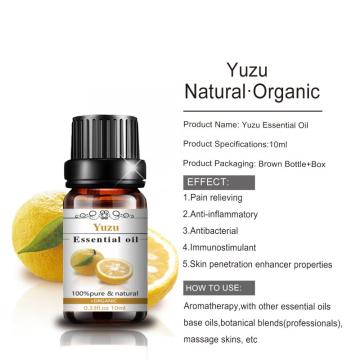 10ml 100% de óleo essencial de Yuzu Japonês Naturais 100%