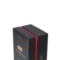 New Design Custom Wholesale Black Wine Box