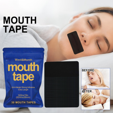 OEM Private Label Sleep Mouth Tape for Snoring Reduction and Improved Nasal Breathing
